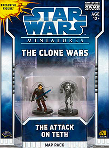 Spirit Games (Est. 1984) - Supplying role playing games (RPG), wargames rules, miniatures and scenery, new and traditional board and card games for the last 20 years sells Clone Wars: The Attack on Teth Map Pack