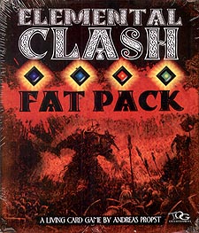 Spirit Games (Est. 1984) - Supplying role playing games (RPG), wargames rules, miniatures and scenery, new and traditional board and card games for the last 20 years sells Elemental Clash Fat Pack