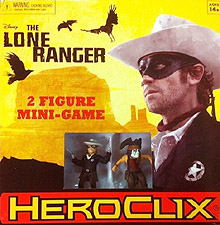 Spirit Games (Est. 1984) - Supplying role playing games (RPG), wargames rules, miniatures and scenery, new and traditional board and card games for the last 20 years sells The Lone Ranger HeroClix: 2 Figure Mini Game
