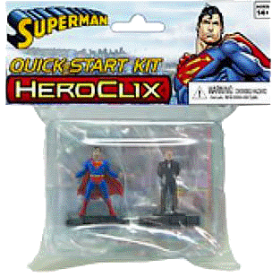Spirit Games (Est. 1984) - Supplying role playing games (RPG), wargames rules, miniatures and scenery, new and traditional board and card games for the last 20 years sells DC HeroClix: Superman Quick-Start Kit by 