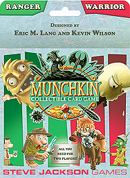 Spirit Games (Est. 1984) - Supplying role playing games (RPG), wargames rules, miniatures and scenery, new and traditional board and card games for the last 20 years sells Munchkin: Ranger and Warrior Starter Set