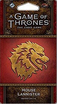 Spirit Games (Est. 1984) - Supplying role playing games (RPG), wargames rules, miniatures and scenery, new and traditional board and card games for the last 20 years sells House Lannister Intro Deck