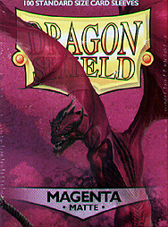 Spirit Games (Est. 1984) - Supplying role playing games (RPG), wargames rules, miniatures and scenery, new and traditional board and card games for the last 20 years sells Dragon Shield Standard Card Sleeves Matte Magenta