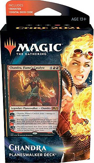 Spirit Games (Est. 1984) - Supplying role playing games (RPG), wargames rules, miniatures and scenery, new and traditional board and card games for the last 20 years sells Core 2021 Planeswalker Deck: Chandra