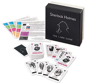 Spirit Games (Est. 1984) - Supplying role playing games (RPG), wargames rules, miniatures and scenery, new and traditional board and card games for the last 20 years sells Sherlock Holmes Card Game