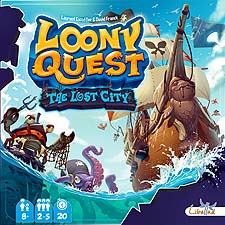 Spirit Games (Est. 1984) - Supplying role playing games (RPG), wargames rules, miniatures and scenery, new and traditional board and card games for the last 20 years sells Loony Quest: The Lost City