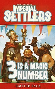 Spirit Games (Est. 1984) - Supplying role playing games (RPG), wargames rules, miniatures and scenery, new and traditional board and card games for the last 20 years sells Imperial Settlers: 3  is a Magic Number Expansion - Empire Pack 2