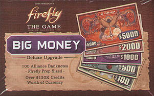 Spirit Games (Est. 1984) - Supplying role playing games (RPG), wargames rules, miniatures and scenery, new and traditional board and card games for the last 20 years sells Firefly: Big Money