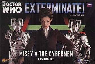 Spirit Games (Est. 1984) - Supplying role playing games (RPG), wargames rules, miniatures and scenery, new and traditional board and card games for the last 20 years sells Exterminate!: Missy and the Cybermen Expansion Set