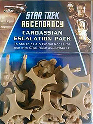 Spirit Games (Est. 1984) - Supplying role playing games (RPG), wargames rules, miniatures and scenery, new and traditional board and card games for the last 20 years sells Star Trek: Ascendancy - Cardassian Escalation Pack