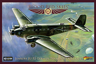 Spirit Games (Est. 1984) - Supplying role playing games (RPG), wargames rules, miniatures and scenery, new and traditional board and card games for the last 20 years sells Blood Red Skies: Junkers JU-52 German Transport Aircraft
