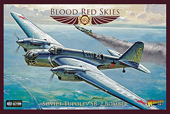 Spirit Games (Est. 1984) - Supplying role playing games (RPG), wargames rules, miniatures and scenery, new and traditional board and card games for the last 20 years sells Blood Red Skies: Soviet Tupolev SB-2 Bomber