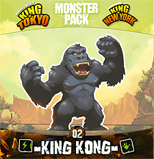 Spirit Games (Est. 1984) - Supplying role playing games (RPG), wargames rules, miniatures and scenery, new and traditional board and card games for the last 20 years sells King of Tokyo/New York Monster Pack 02 King Kong