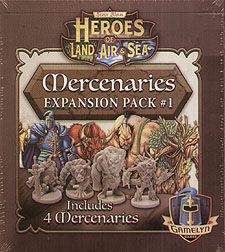 Spirit Games (Est. 1984) - Supplying role playing games (RPG), wargames rules, miniatures and scenery, new and traditional board and card games for the last 20 years sells Heroes of Land, Air and Sea: Mercenaries Expansion Pack #1