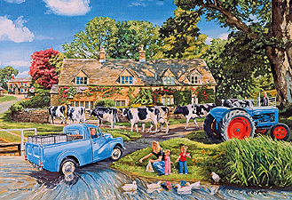 Spirit Games (Est. 1984) - Supplying role playing games (RPG), wargames rules, miniatures and scenery, new and traditional board and card games for the last 20 years sells Jigsaw: Milk on the Move 250pc XXL