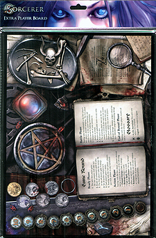 Spirit Games (Est. 1984) - Supplying role playing games (RPG), wargames rules, miniatures and scenery, new and traditional board and card games for the last 20 years sells Sorcerer: Extra Player Board