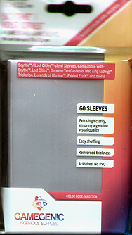 Spirit Games (Est. 1984) - Supplying role playing games (RPG), wargames rules, miniatures and scenery, new and traditional board and card games for the last 20 years sells Card Game Sleeves 72 x 112mm (6)