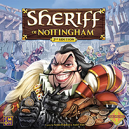 Spirit Games (Est. 1984) - Supplying role playing games (RPG), wargames rules, miniatures and scenery, new and traditional board and card games for the last 20 years sells Sheriff of Nottingham 2nd Edition