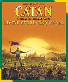 Spirit Games (Est. 1984) - Supplying role playing games (RPG), wargames rules, miniatures and scenery, new and traditional board and card games for the last 20 years sells Catan Expansion Cities and Knights Scenario: Legend of the Conquerors
