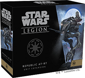 Spirit Games (Est. 1984) - Supplying role playing games (RPG), wargames rules, miniatures and scenery, new and traditional board and card games for the last 20 years sells Star Wars: Legion - Republic AT-RT Unit Expansion