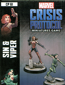 Spirit Games (Est. 1984) - Supplying role playing games (RPG), wargames rules, miniatures and scenery, new and traditional board and card games for the last 20 years sells Marvel: Crisis Protocol Sin and Viper