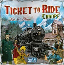 Spirit Games (Est. 1984) - Supplying role playing games (RPG), wargames rules, miniatures and scenery, new and traditional board and card games for the last 20 years sells Ticket to Ride Europe