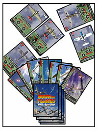 Spirit Games (Est. 1984) - Supplying role playing games (RPG), wargames rules, miniatures and scenery, new and traditional board and card games for the last 20 years sells Down in Flames: WWII-Aces High Extra Card Decks