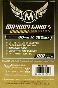 Spirit Games (Est. 1984) - Supplying role playing games (RPG), wargames rules, miniatures and scenery, new and traditional board and card games for the last 20 years sells Large Card Sleeves 80 x 120mm MDG-7104