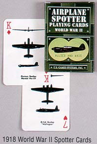 Spirit Games (Est. 1984) - Supplying role playing games (RPG), wargames rules, miniatures and scenery, new and traditional board and card games for the last 20 years sells Playing Cards: Airplane Spotter