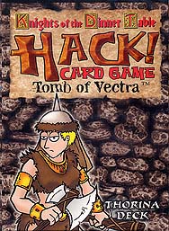 Spirit Games (Est. 1984) - Supplying role playing games (RPG), wargames rules, miniatures and scenery, new and traditional board and card games for the last 20 years sells Knights of the Dinner Table: HACK!: Sara