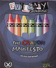 Spirit Games (Est. 1984) - Supplying role playing games (RPG), wargames rules, miniatures and scenery, new and traditional board and card games for the last 20 years sells Evil Baby Orphanage: The Crayon Manifesto