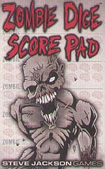 Spirit Games (Est. 1984) - Supplying role playing games (RPG), wargames rules, miniatures and scenery, new and traditional board and card games for the last 20 years sells Zombie Dice Score Pad