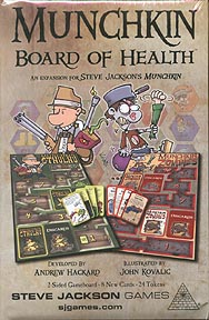 Spirit Games (Est. 1984) - Supplying role playing games (RPG), wargames rules, miniatures and scenery, new and traditional board and card games for the last 20 years sells Munchkin Board of Health