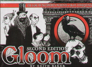Spirit Games (Est. 1984) - Supplying role playing games (RPG), wargames rules, miniatures and scenery, new and traditional board and card games for the last 20 years sells Gloom 2nd Edition
