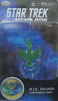 Spirit Games (Est. 1984) - Supplying role playing games (RPG), wargames rules, miniatures and scenery, new and traditional board and card games for the last 20 years sells Star Trek: Attack Wing Romulan RIS Talvath Wave 19 Expansion Pack