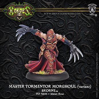 Spirit Games (Est. 1984) - Supplying role playing games (RPG), wargames rules, miniatures and scenery, new and traditional board and card games for the last 20 years sells [PIP74055] Skorne Master Tormentor Morghoul (alt)