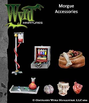 Spirit Games (Est. 1984) - Supplying role playing games (RPG), wargames rules, miniatures and scenery, new and traditional board and card games for the last 20 years sells [WYR0029] Morgue Base Accessories
