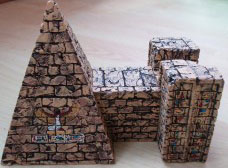 Spirit Games (Est. 1984) - Supplying role playing games (RPG), wargames rules, miniatures and scenery, new and traditional board and card games for the last 20 years sells [F0078] Nubian Pyramid