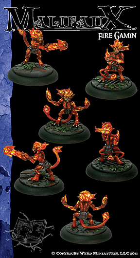 Spirit Games (Est. 1984) - Supplying role playing games (RPG), wargames rules, miniatures and scenery, new and traditional board and card games for the last 20 years sells [WYR3049] The Arcanists: Fire Gamin (3)