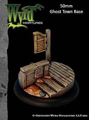 Spirit Games (Est. 1984) - Supplying role playing games (RPG), wargames rules, miniatures and scenery, new and traditional board and card games for the last 20 years sells [WYR0036] Ghost Town 50mm Bases