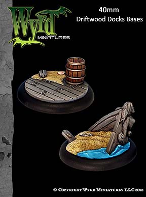 Spirit Games (Est. 1984) - Supplying role playing games (RPG), wargames rules, miniatures and scenery, new and traditional board and card games for the last 20 years sells [WYR0039] Driftwood Docks 40mm Bases