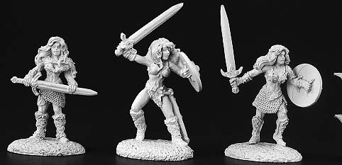 Spirit Games (Est. 1984) - Supplying role playing games (RPG), wargames rules, miniatures and scenery, new and traditional board and card games for the last 20 years sells [03448] DHL Classics: Female Barbarians