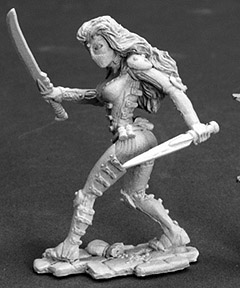 Spirit Games (Est. 1984) - Supplying role playing games (RPG), wargames rules, miniatures and scenery, new and traditional board and card games for the last 20 years sells [03591] Lola Darkslip, Female Thief
