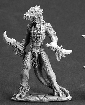 Spirit Games (Est. 1984) - Supplying role playing games (RPG), wargames rules, miniatures and scenery, new and traditional board and card games for the last 20 years sells [03607] Lizardman Shaman