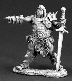 Spirit Games (Est. 1984) - Supplying role playing games (RPG), wargames rules, miniatures and scenery, new and traditional board and card games for the last 20 years sells [03619] Cal Arath, Barbarian Prince
