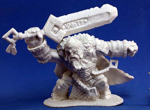Spirit Games (Est. 1984) - Supplying role playing games (RPG), wargames rules, miniatures and scenery, new and traditional board and card games for the last 20 years sells [77101] Skorg Ironskull, Fire Giant King