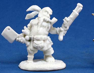 Spirit Games (Est. 1984) - Supplying role playing games (RPG), wargames rules, miniatures and scenery, new and traditional board and card games for the last 20 years sells [77133] Gruff Grimecleaver, Dwarf Pirate