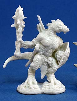 Spirit Games (Est. 1984) - Supplying role playing games (RPG), wargames rules, miniatures and scenery, new and traditional board and card games for the last 20 years sells [77155] Lizardman Warrior