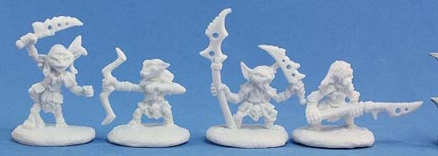 Spirit Games (Est. 1984) - Supplying role playing games (RPG), wargames rules, miniatures and scenery, new and traditional board and card games for the last 20 years sells [89003] Pathfinder Goblin Warriors (4)