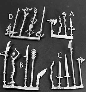Spirit Games (Est. 1984) - Supplying role playing games (RPG), wargames rules, miniatures and scenery, new and traditional board and card games for the last 20 years sells [03560] Fantasy Weapons Pack